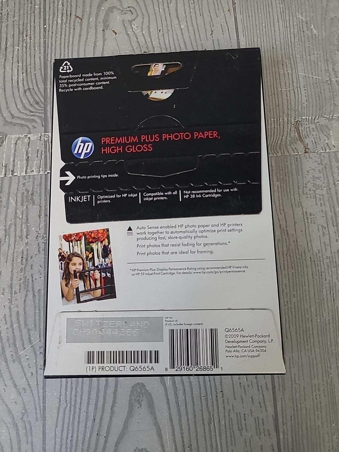 4" x 6" HP Premium Plus Photo Paper - Glossy - 400 Sheets for Inkjet Printers