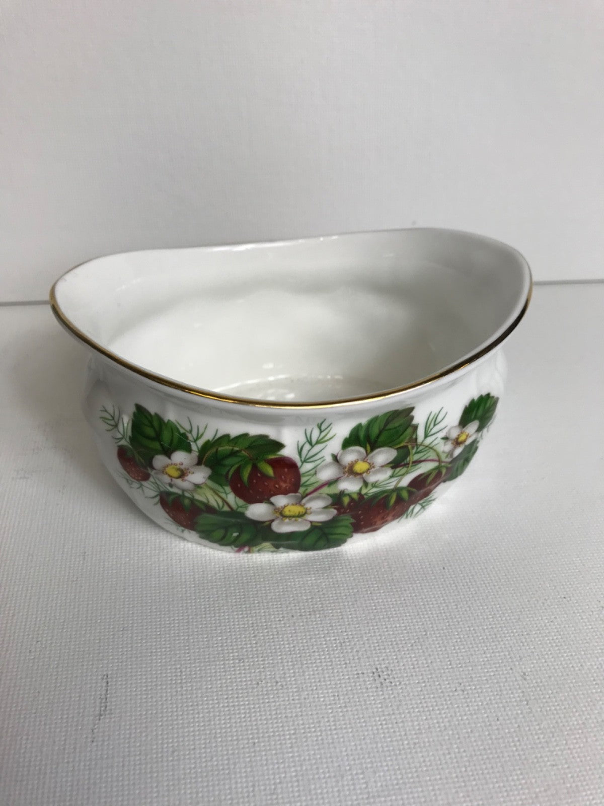 Vintage Hammersley Strawberry Ripe Basket w/ Creamer and Sugar Bowl- Spode China