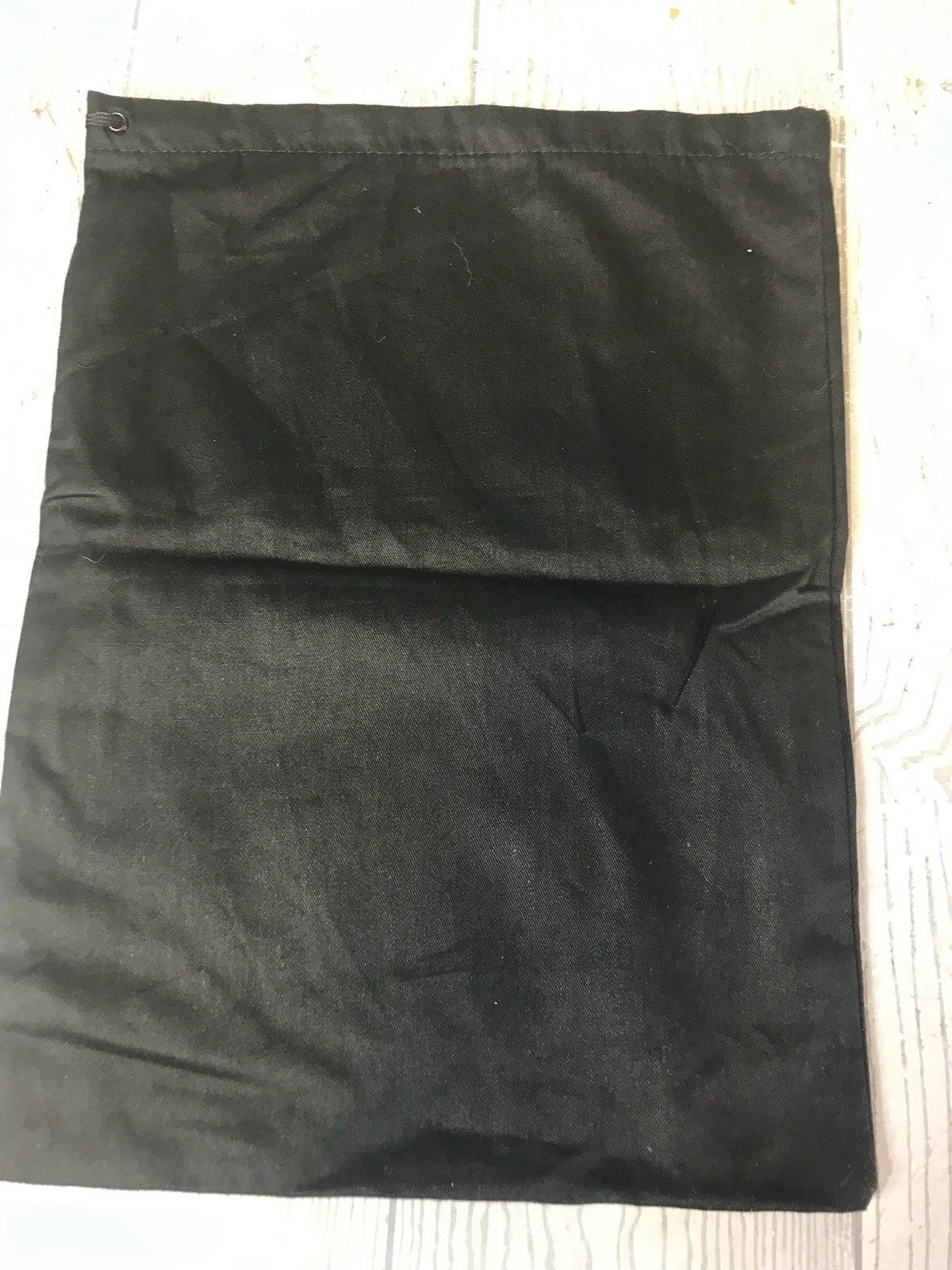 Saint Laurent Black Cloth Lined Designer Drawstring Dust Bag  - 13.5 x 10