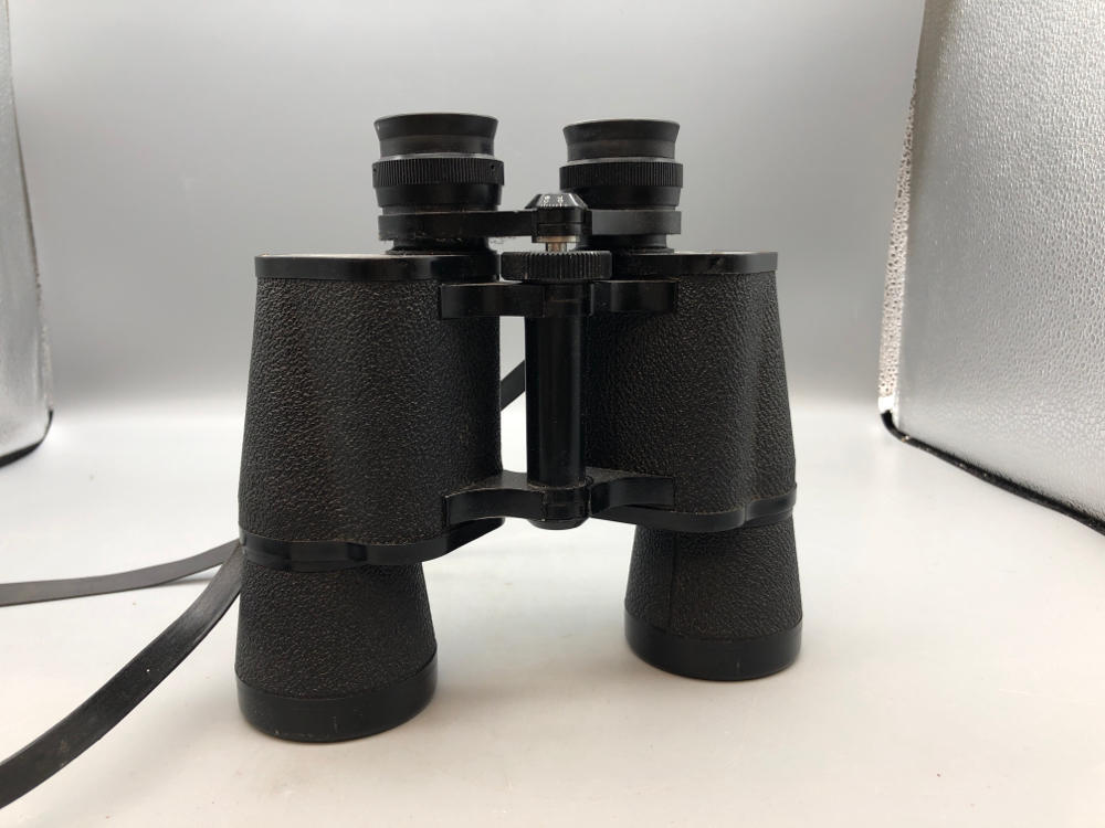 Vintage Ansco Deluxe Binoculars 10x50 Model 9030- Fully Coated Optics