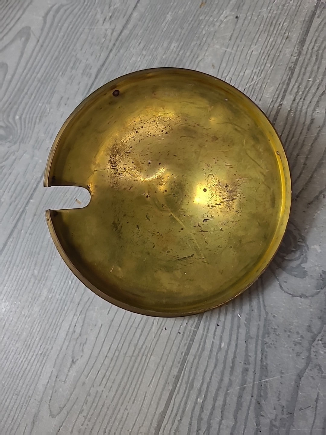 Vintage Brass Firestarter Mortar/ Pestle Kindling Lighter with Lid
