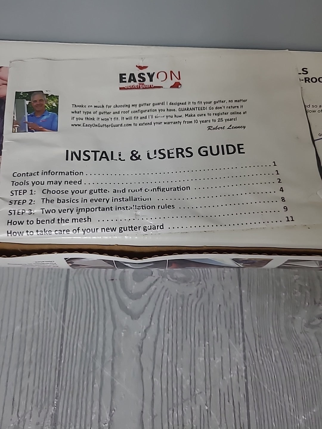 5” by 36ft EasyOn Stainless Steel Micro-Mesh Rain Gutter Guards by Gutterglove