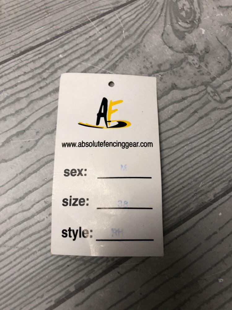 Absolute Fencing Gear Inc. Bag with 1 Sword, Top, and Size Medium Helmet