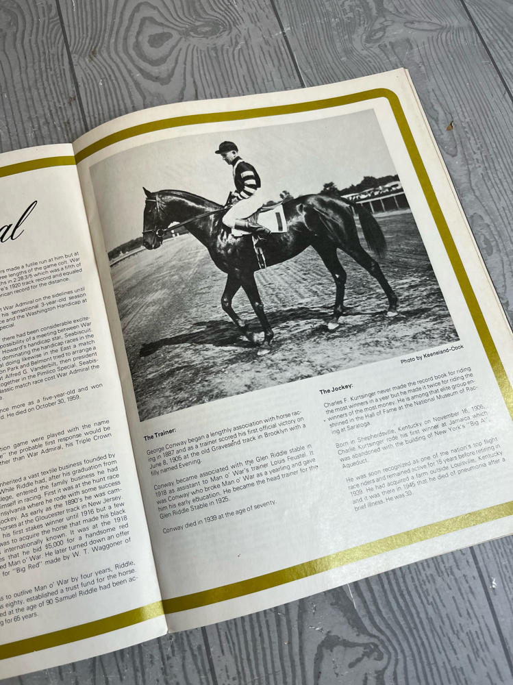 Vintage 1981 The Triple Crown Champion History Magazine Kentucky Derby Preakness