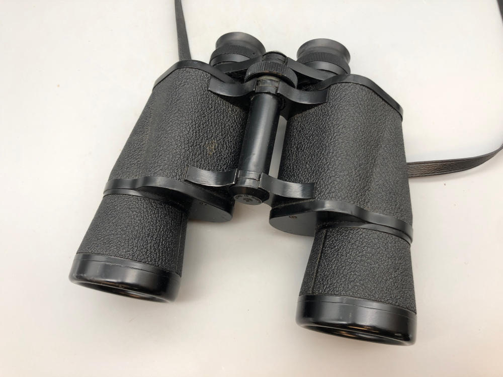 Vintage Ansco Deluxe Binoculars 10x50 Model 9030- Fully Coated Optics