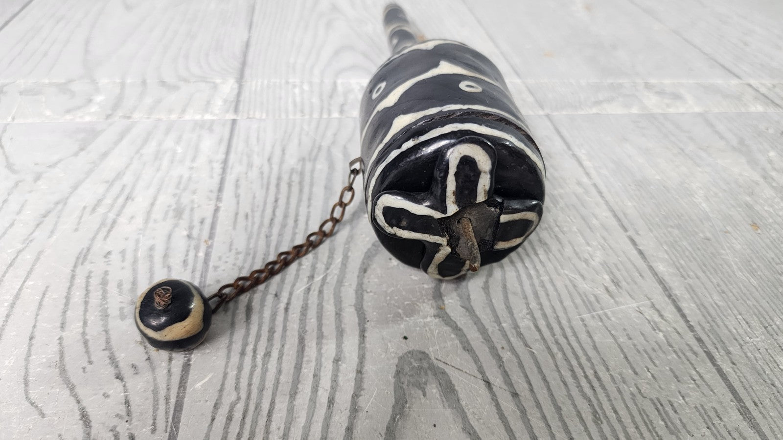 Vintage Tibetan Buddhist Prayer Wheel for Praying, blessing, Meditation, Healing