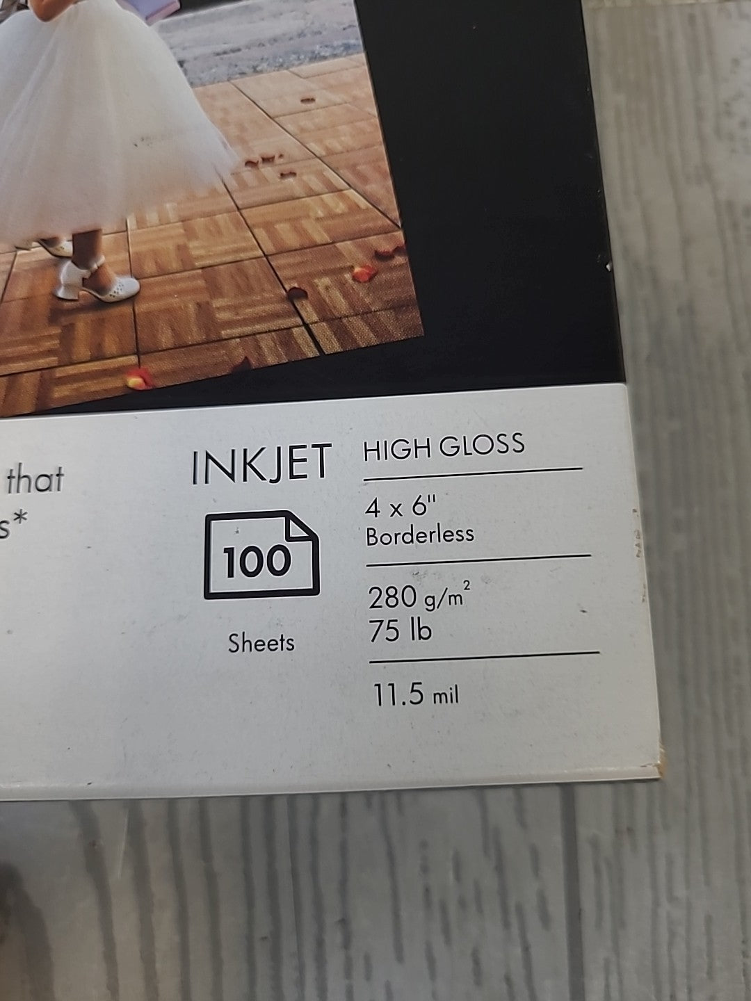 4" x 6" HP Premium Plus Photo Paper - Glossy - 400 Sheets for Inkjet Printers