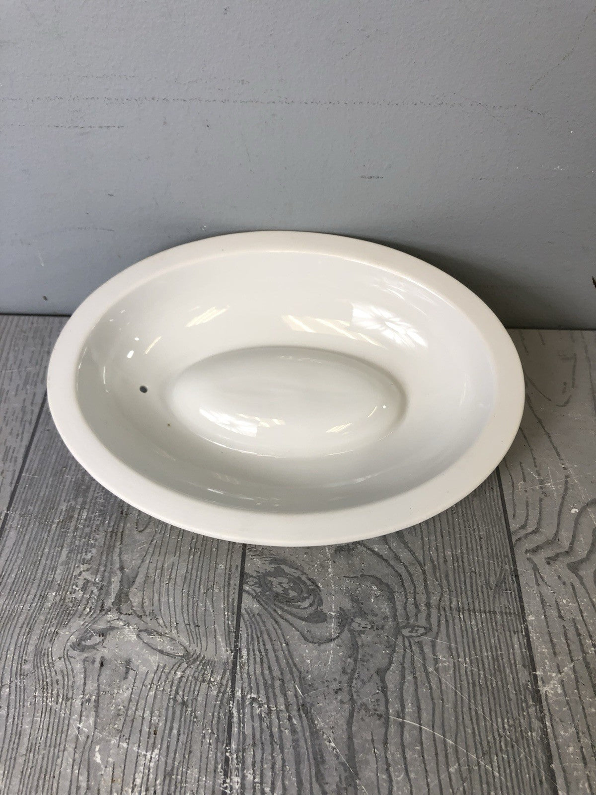 Vintage Royal Worcester Evesham Gold Fine Porcelain Oval Lidded Casserole Dish