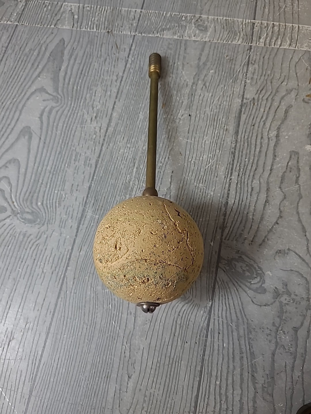 Vintage Brass Firestarter Mortar/ Pestle Kindling Lighter with Lid