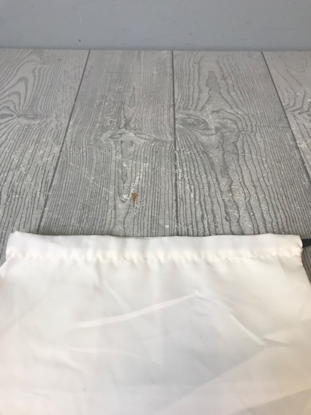 Gucci Dust Bag Ivory Satin Drawstring Storage Travel Dust Bag - 10" x 9.5"