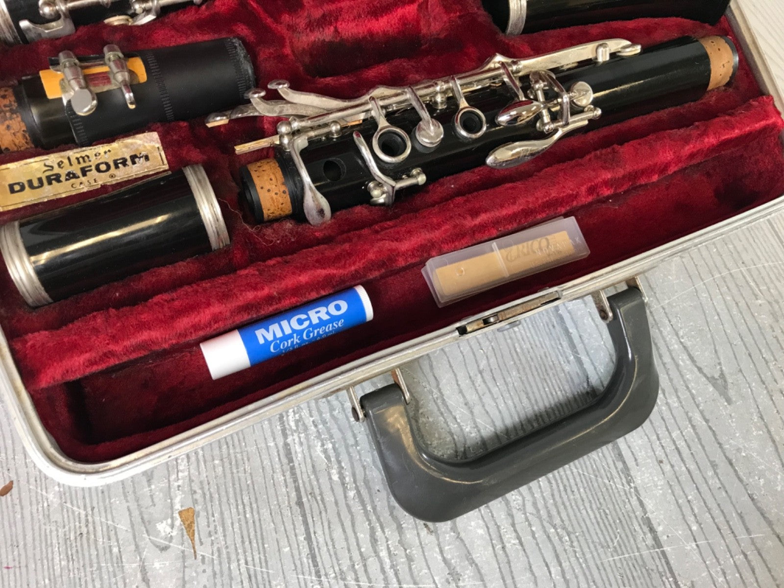 H & A Selmer Inc - Bundy Clarinet with Hard Shell Duraform Case - Untested