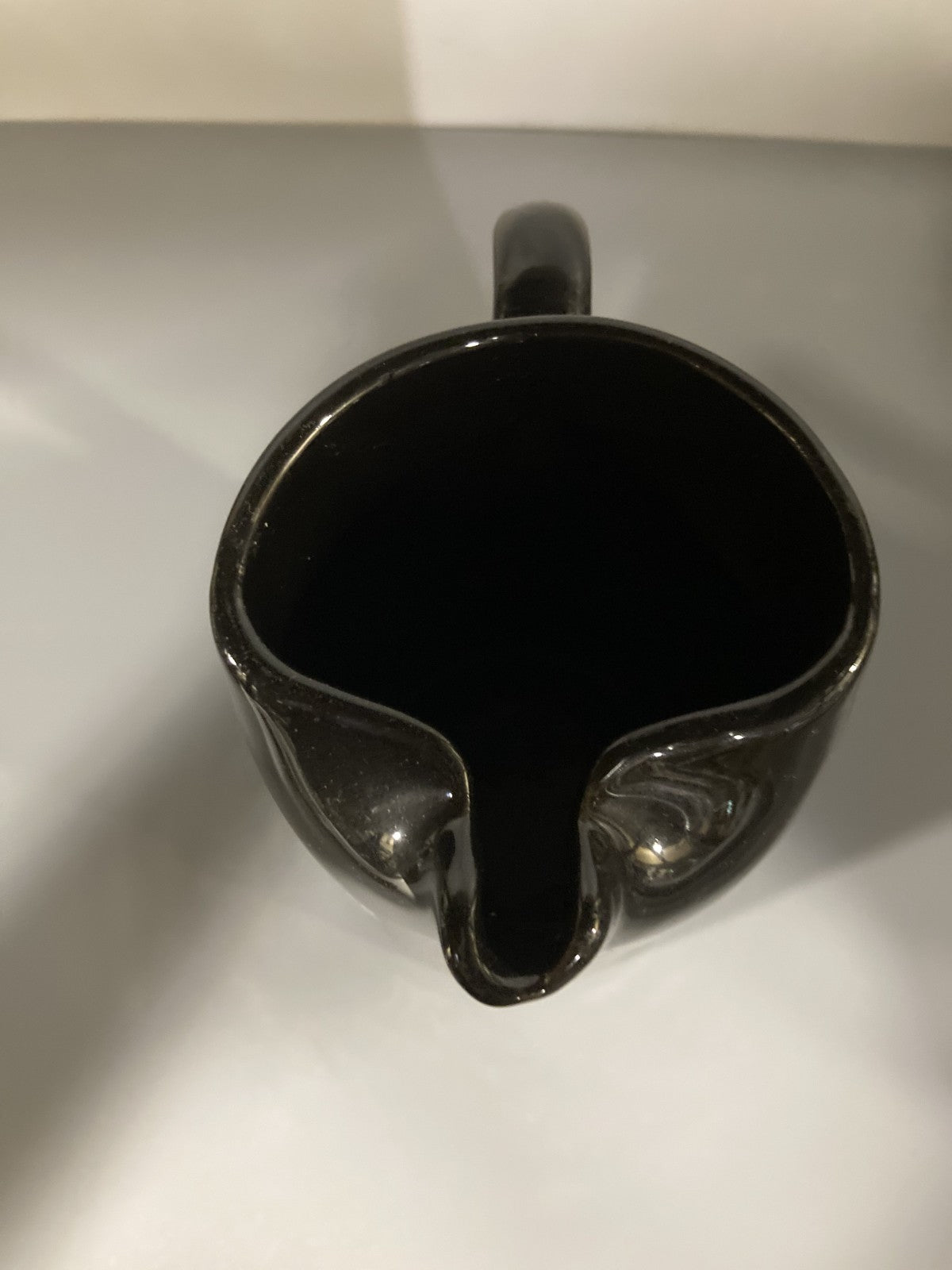 Vintage Collectible Ceramic Liquor Jug/Pitcher Seagram's 100 Pipers Scotch Black