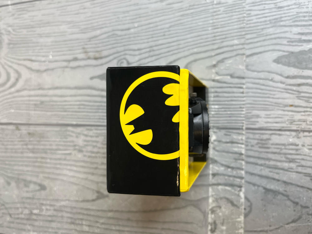 DC Comics Batman Flashing Bat Signal Dial Black Digital Wrist Watch New In Box