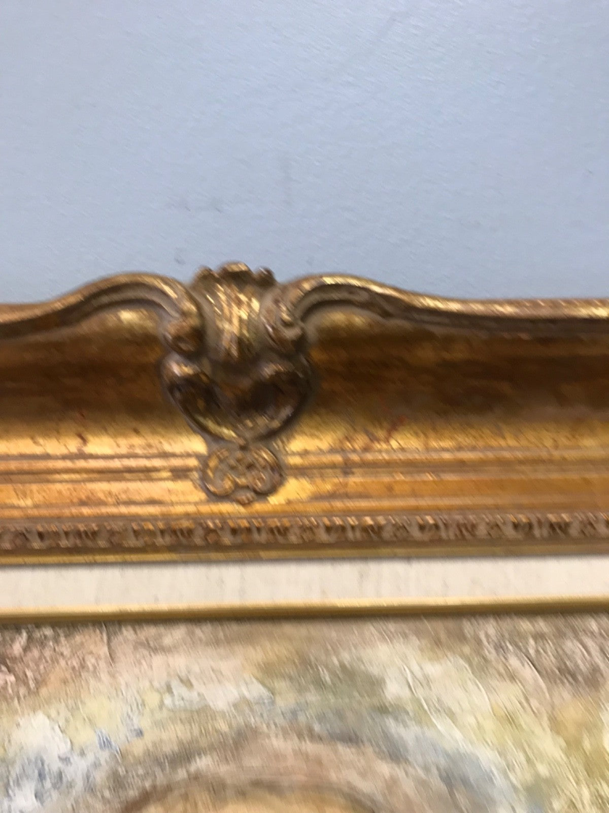 Portrait Painting of Woman by Milan 1974 French Artist - Beautiful Gold Frame