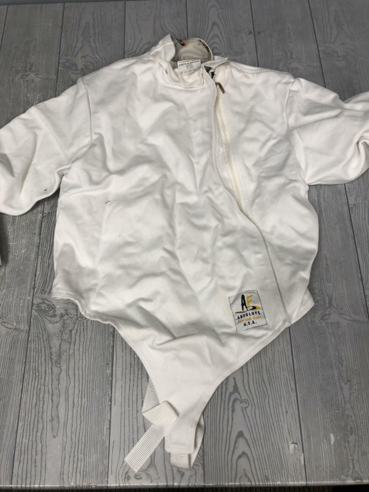 Absolute Fencing Gear Inc. Bag with 1 Sword, Top, and Size Medium Helmet