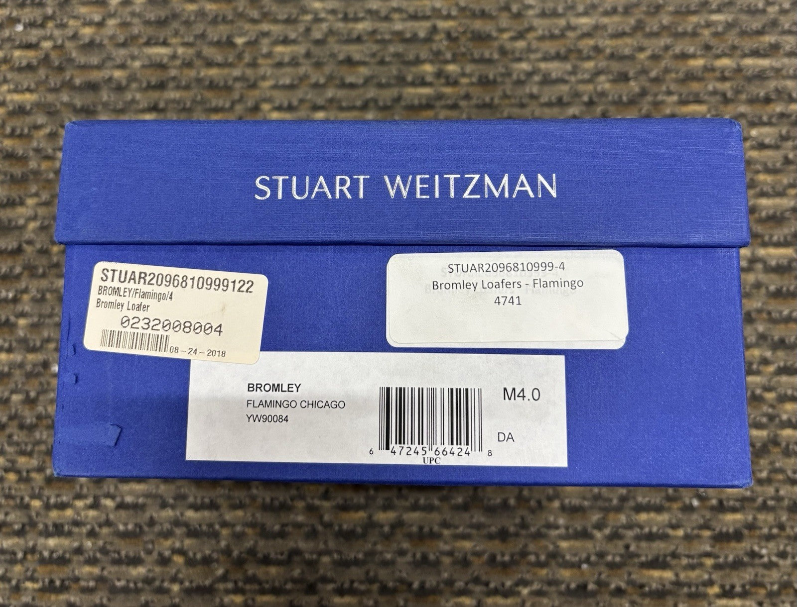 Stuart Weitzman Bromley Loafers In Vibrant Flamingo Pink Size 4