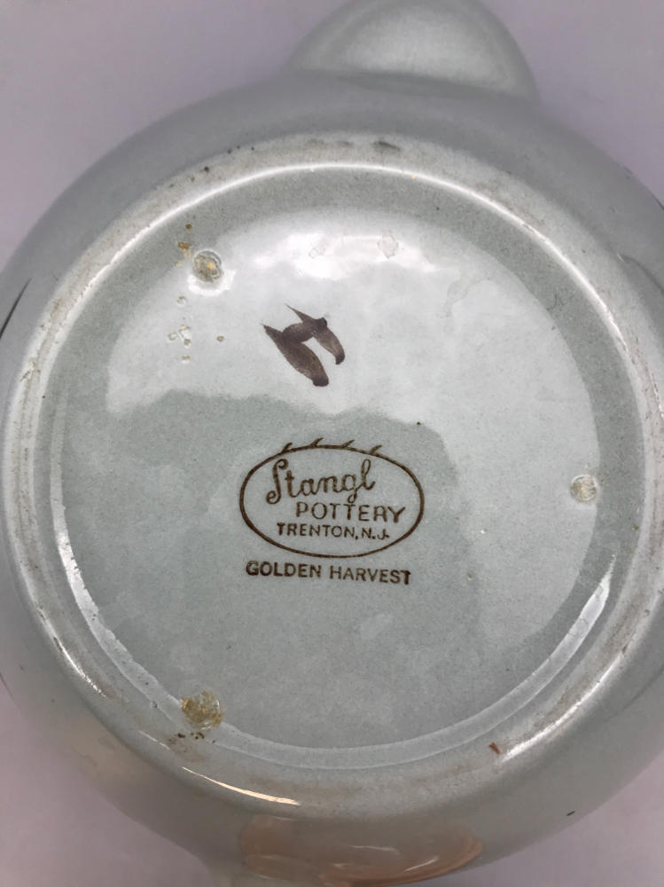 Vintage Stangl Golden Harvest Teapot