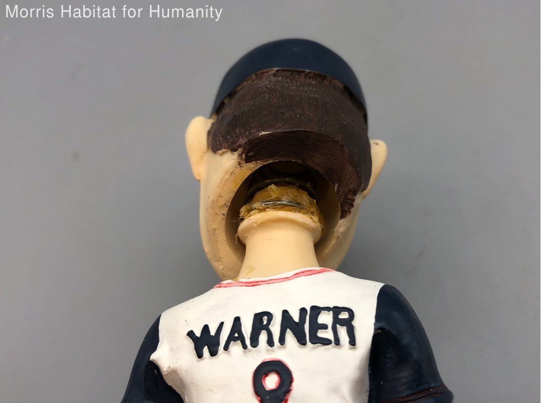 MICHAEL WARNER #8 Bobblehead Somerset Patriots Minor league baseball player