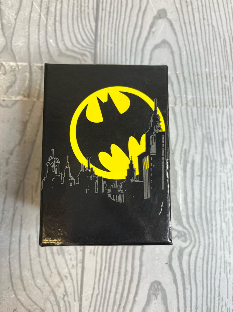 DC Comics Batman Flashing Bat Signal Dial Black Digital Wrist Watch New In Box