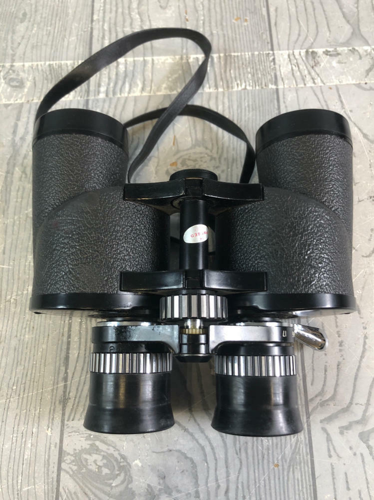 Wards Zoom Binoculars in Black Leather Case - Fully Coated - NO. 67-7|40