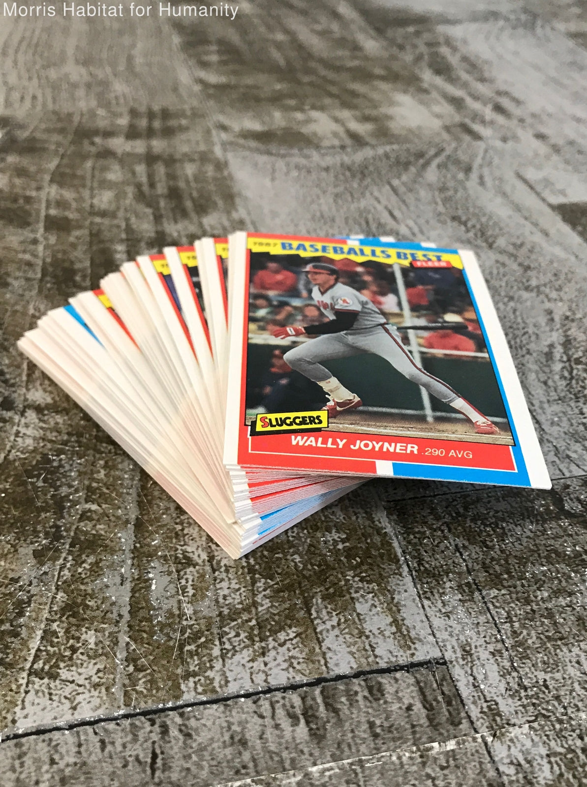 Fleer Baseball's Best 1987 MLB Sluggers Vs. Pitchers Stickers & Trading Cards
