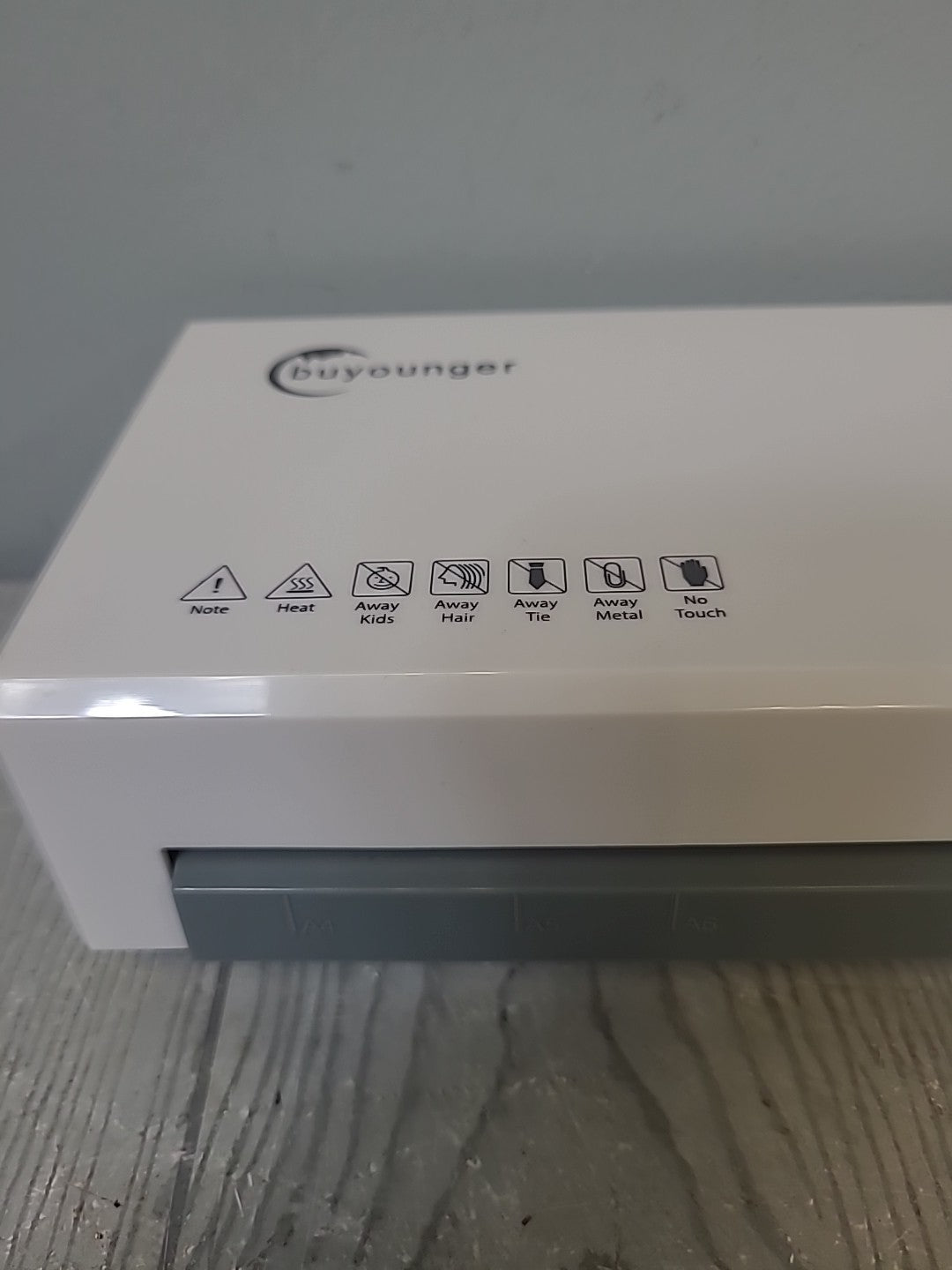 New Buyounger A4 Laminator Model SL266 with Hot and Cold Settings - In Box