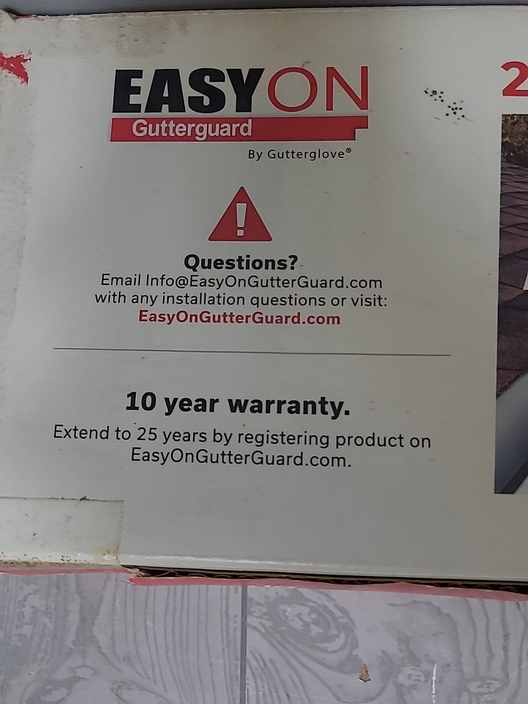 5” by 36ft EasyOn Stainless Steel Micro-Mesh Rain Gutter Guards by Gutterglove