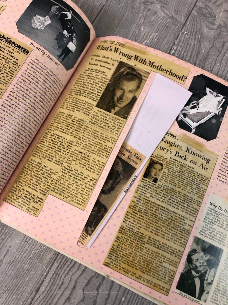 I Love Lucy: Lucy & Desi Scrapbook Real Life Letters & Photographs from Couple