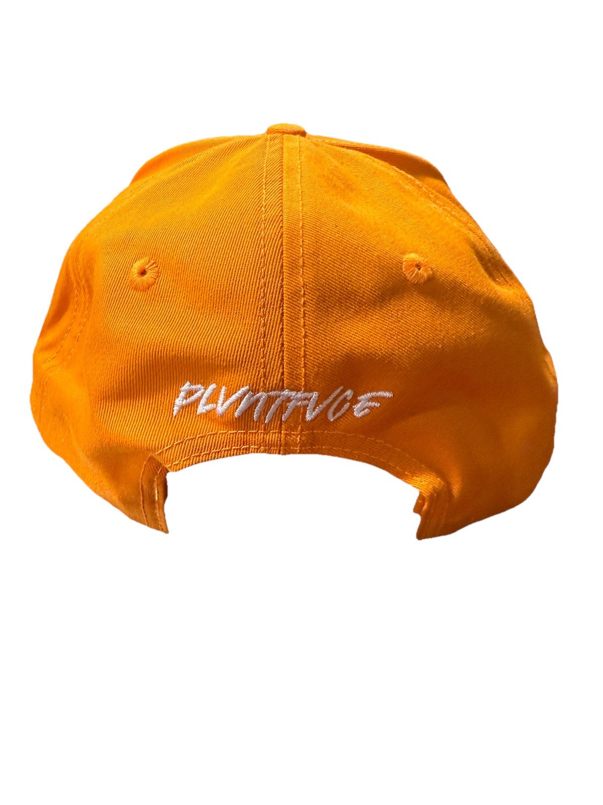 Orange Snapback Cap/Hat Chainsaw Man Pochita Adjustable Stocking Stuffer Cosplay
