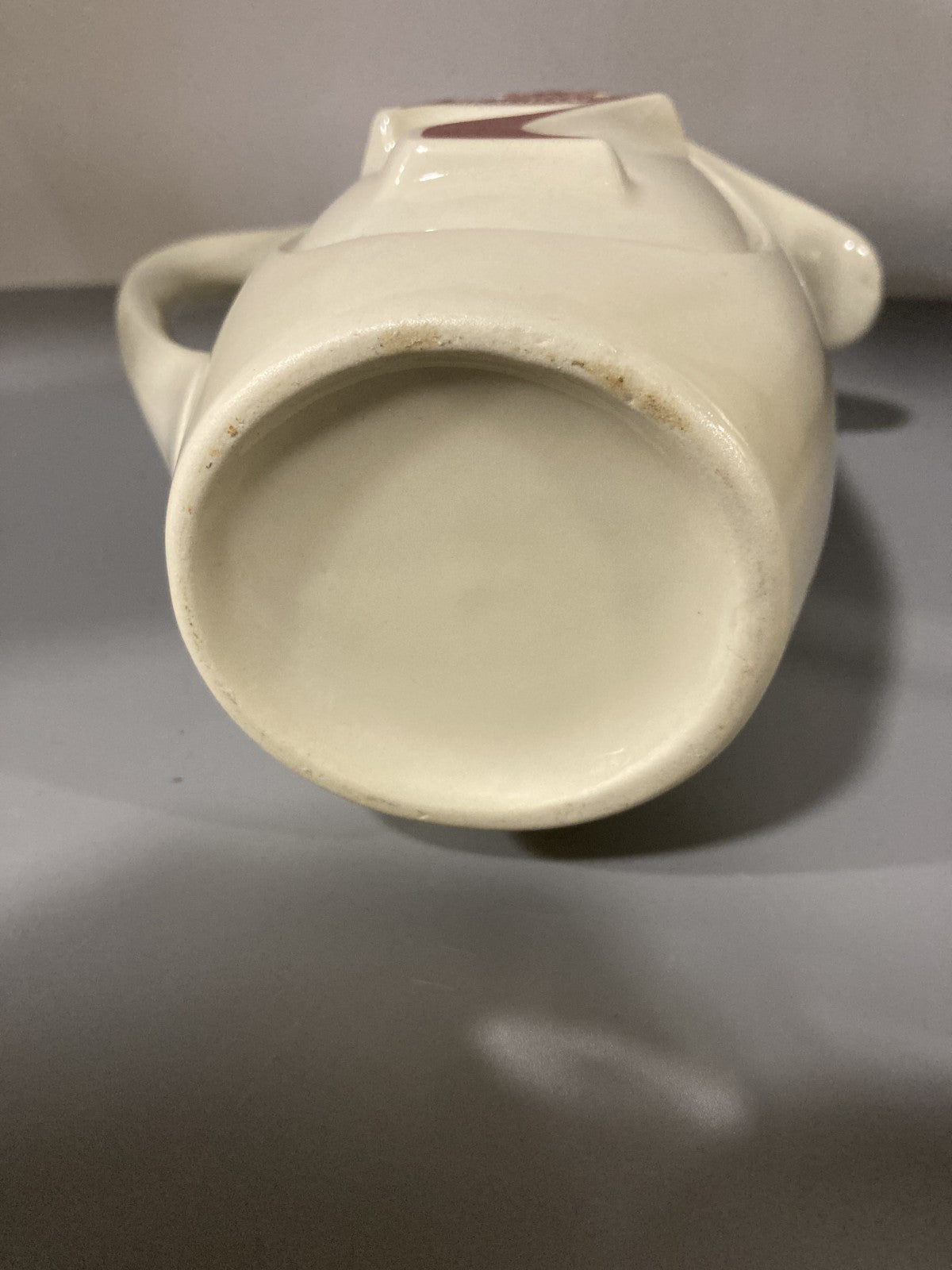 Vintage Collectible Ceramic Liquor Jug/Pitcher Seagram's #7 with Crown Logo 
