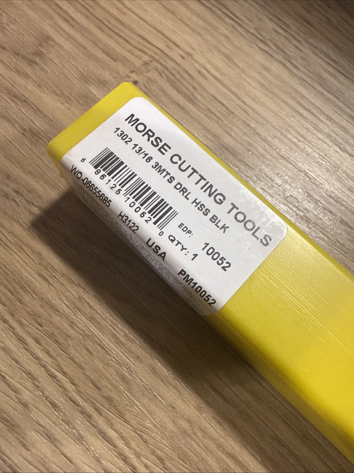 MORSE 10052 1302 General Purpose #3 Taper Shank Drill Bit 13/16 in Drill
