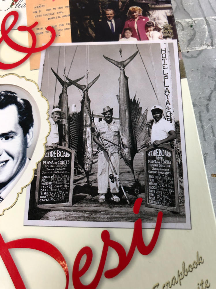 I Love Lucy: Lucy & Desi Scrapbook Real Life Letters & Photographs from Couple