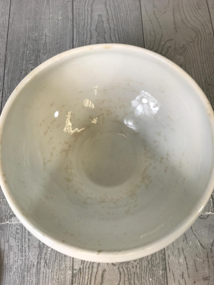 Antique Boch La Louviere Soup Tureen Dish w Ladle Art Nouveau Art Deco White