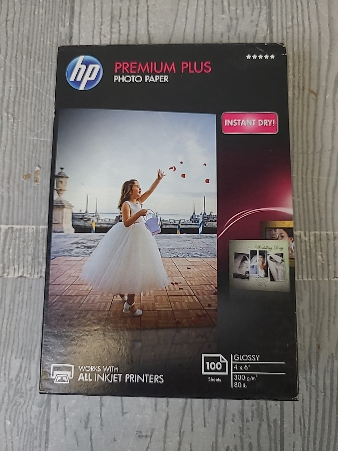 4" x 6" HP Premium Plus Photo Paper - Glossy - 400 Sheets for Inkjet Printers