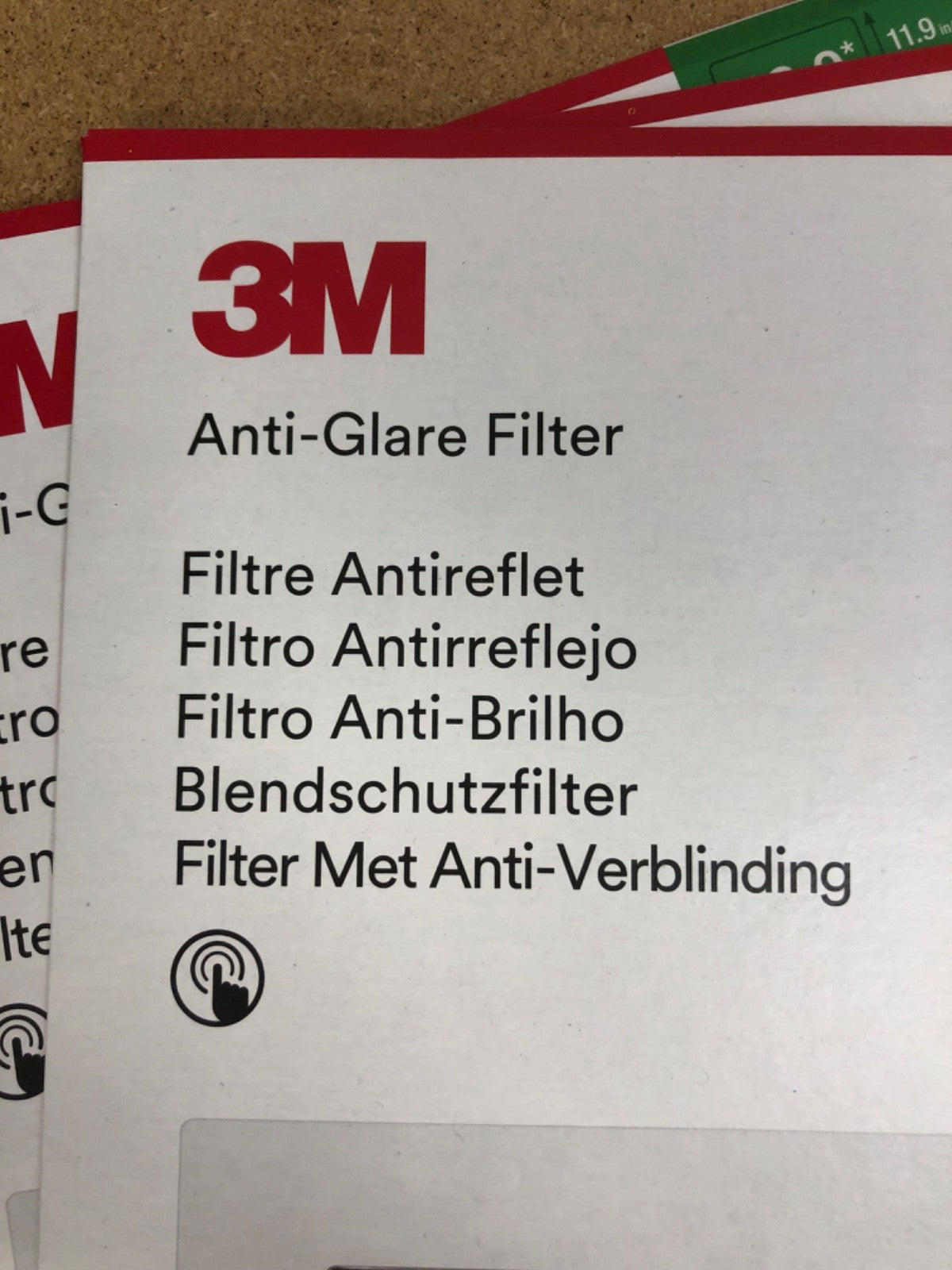Three New 3M Anti-Glare Filters for 19" Standard Monitors - Touch Compatible
