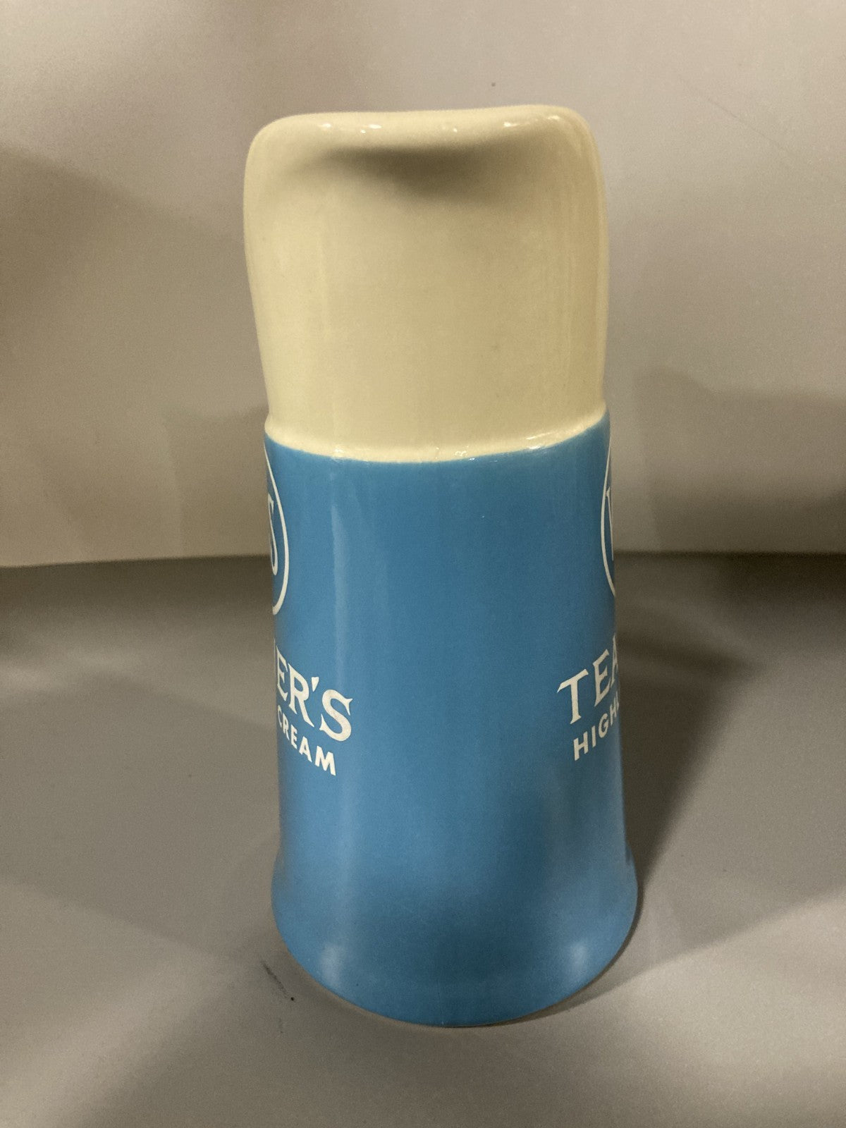 Vintage Collectible Ceramic Liquor Jug/Pitcher WT&S Teacher's Highland Cream 