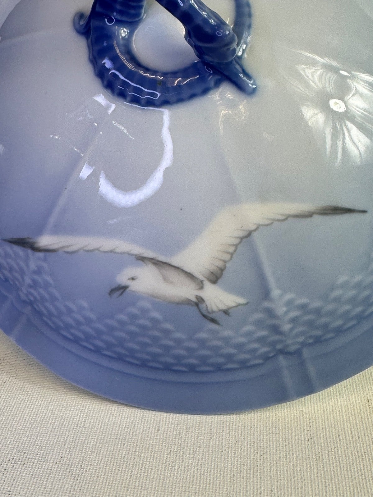 Bing & Grondahl Large Seagull 10" Covered Soup Tureen or Casserole Dish- B & G