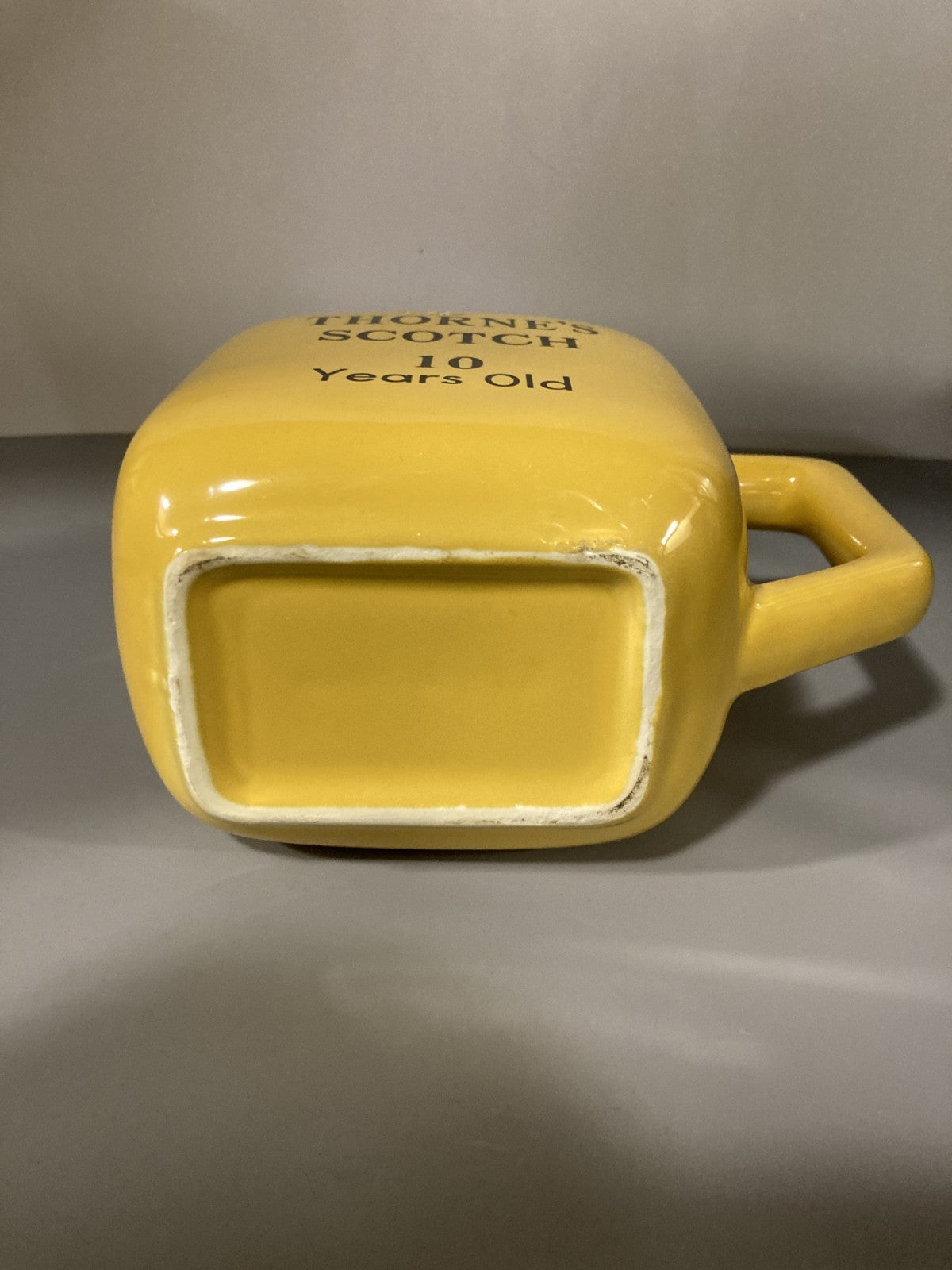 Vintage Collectible Ceramic Liquor Jug/Pitcher Thorne's Scotch 10 Years 