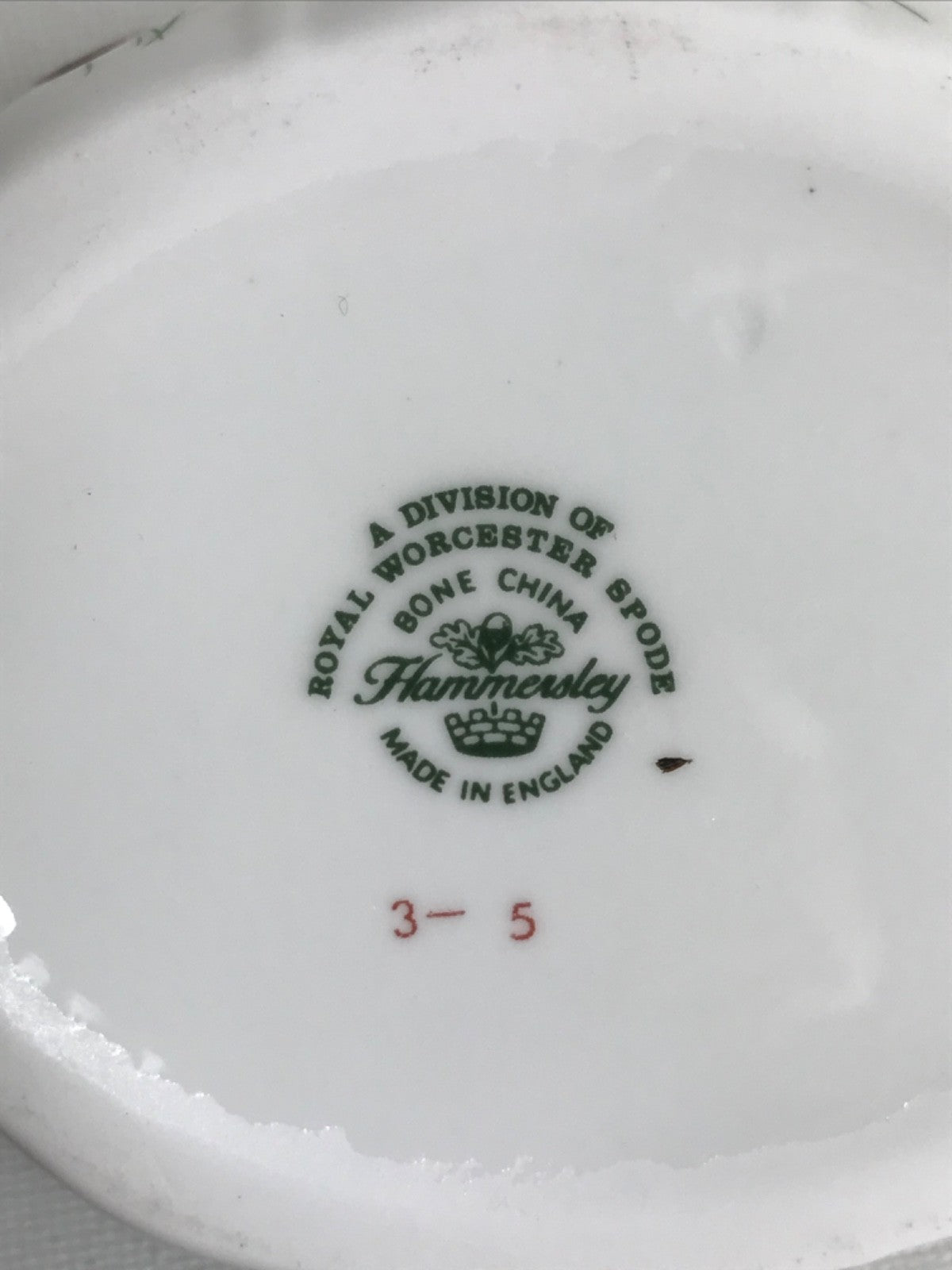 Vintage Hammersley Strawberry Ripe Basket w/ Creamer and Sugar Bowl- Spode China