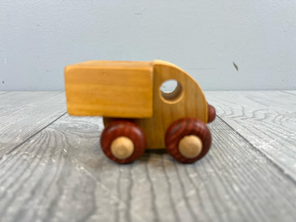 Vintage Montgomery Schoolhouse, Inc Wooden Toy Cars & Trucks Boat Vermont