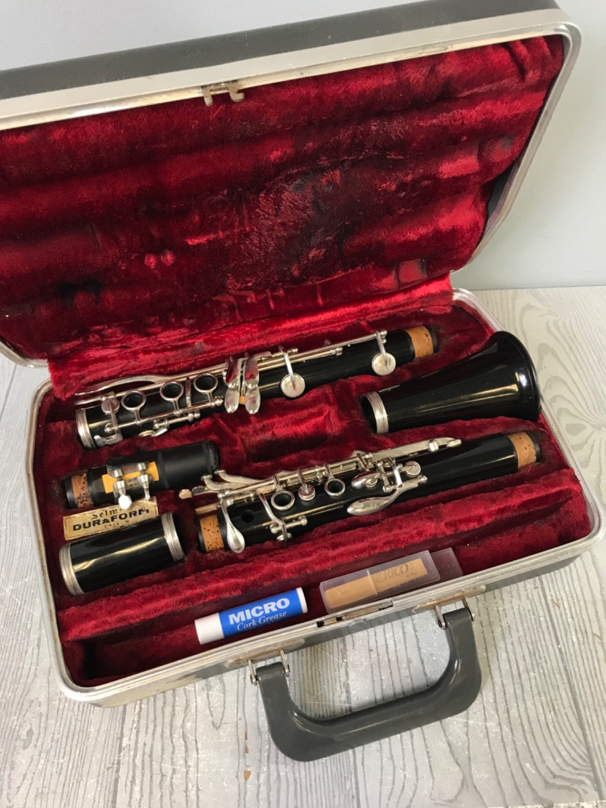 H & A Selmer Inc - Bundy Clarinet with Hard Shell Duraform Case - Untested