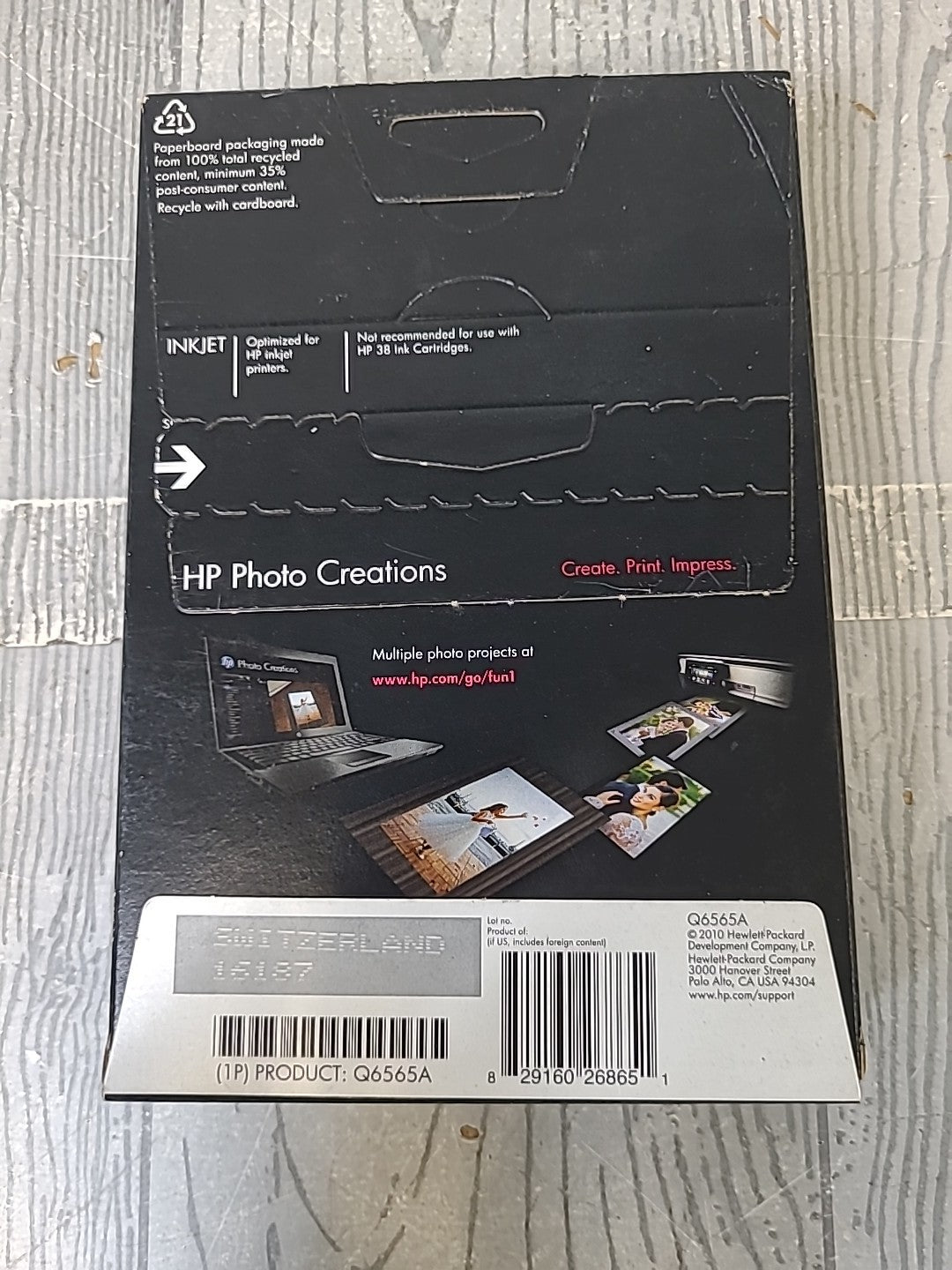 4" x 6" HP Premium Plus Photo Paper - Glossy - 400 Sheets for Inkjet Printers