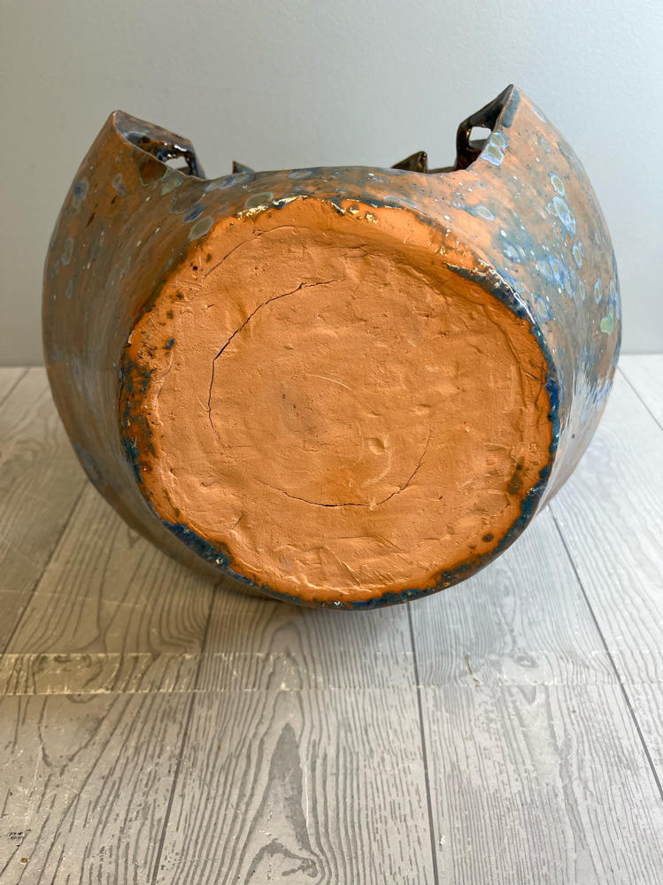 UNIQUE!!! Handcrafted Floating Vase Leon Kula-Like Home Decor Candle Display