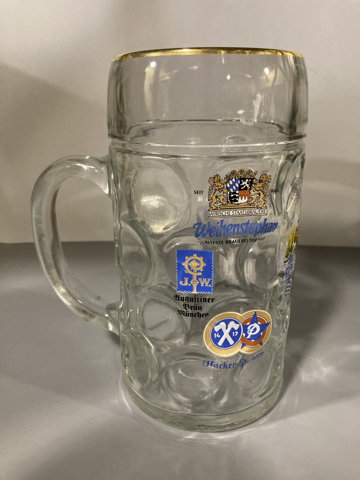 Vintage Collectible Oktoberfest Germany Stein/Mug Paulaner Munchen with Logos