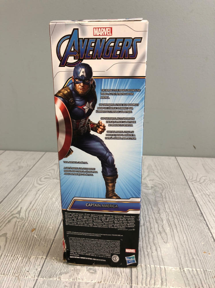 Captain America Action Figure in Unopened Original Box Titan Hero Series