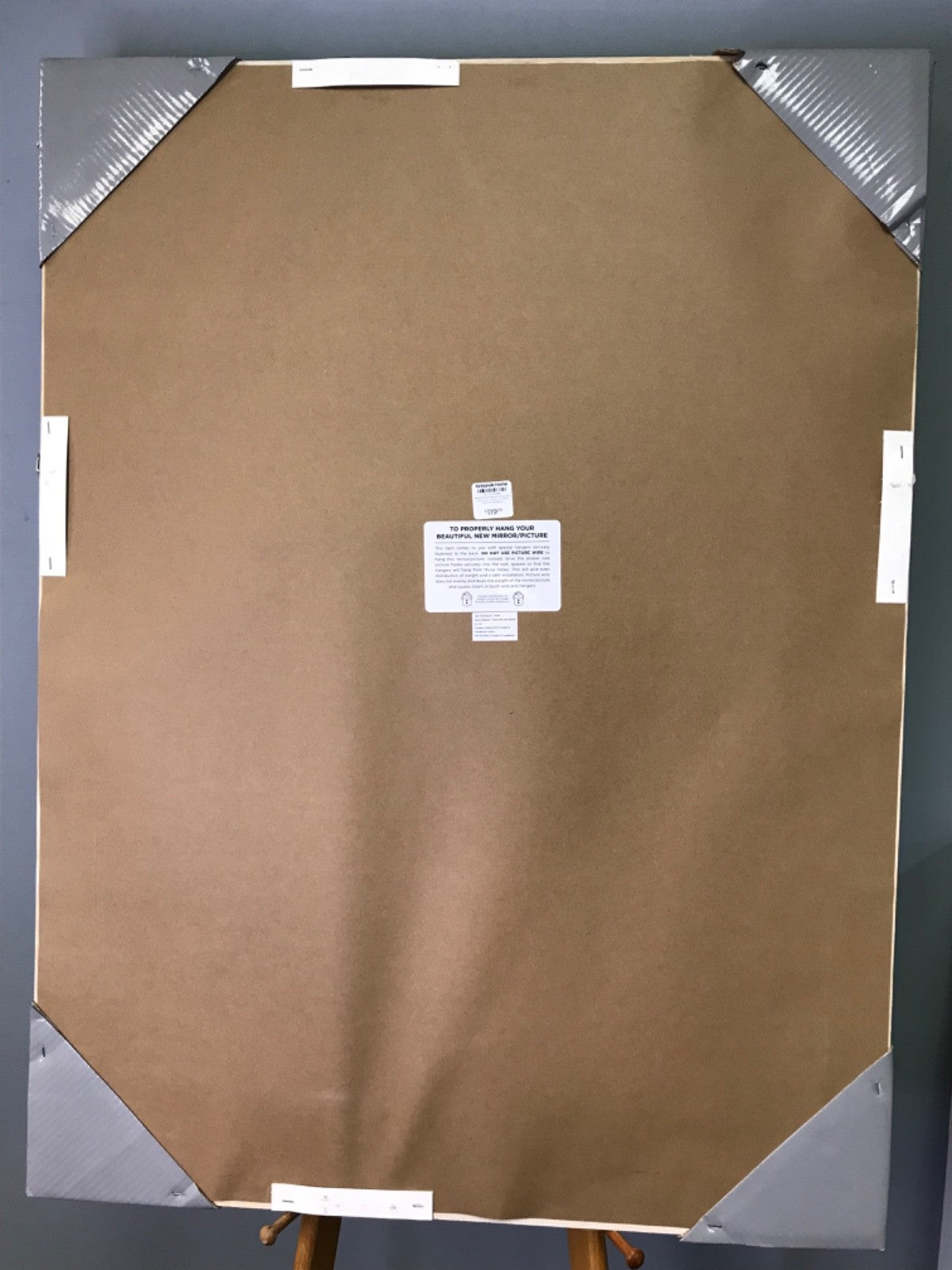 Kirkland's Home 40" x 30" Emerson Scalloped White Mirror
