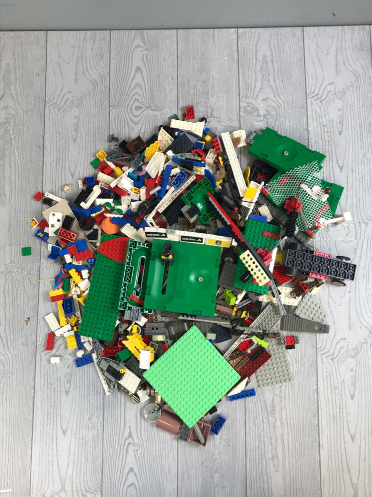 5.2 Pound Lot of Multicolor Mixed Matched Lego Blocks and Pieces - Building Toys