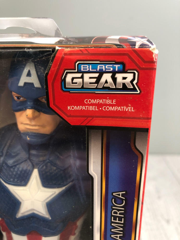 Captain America Action Figure in Unopened Original Box Titan Hero Series