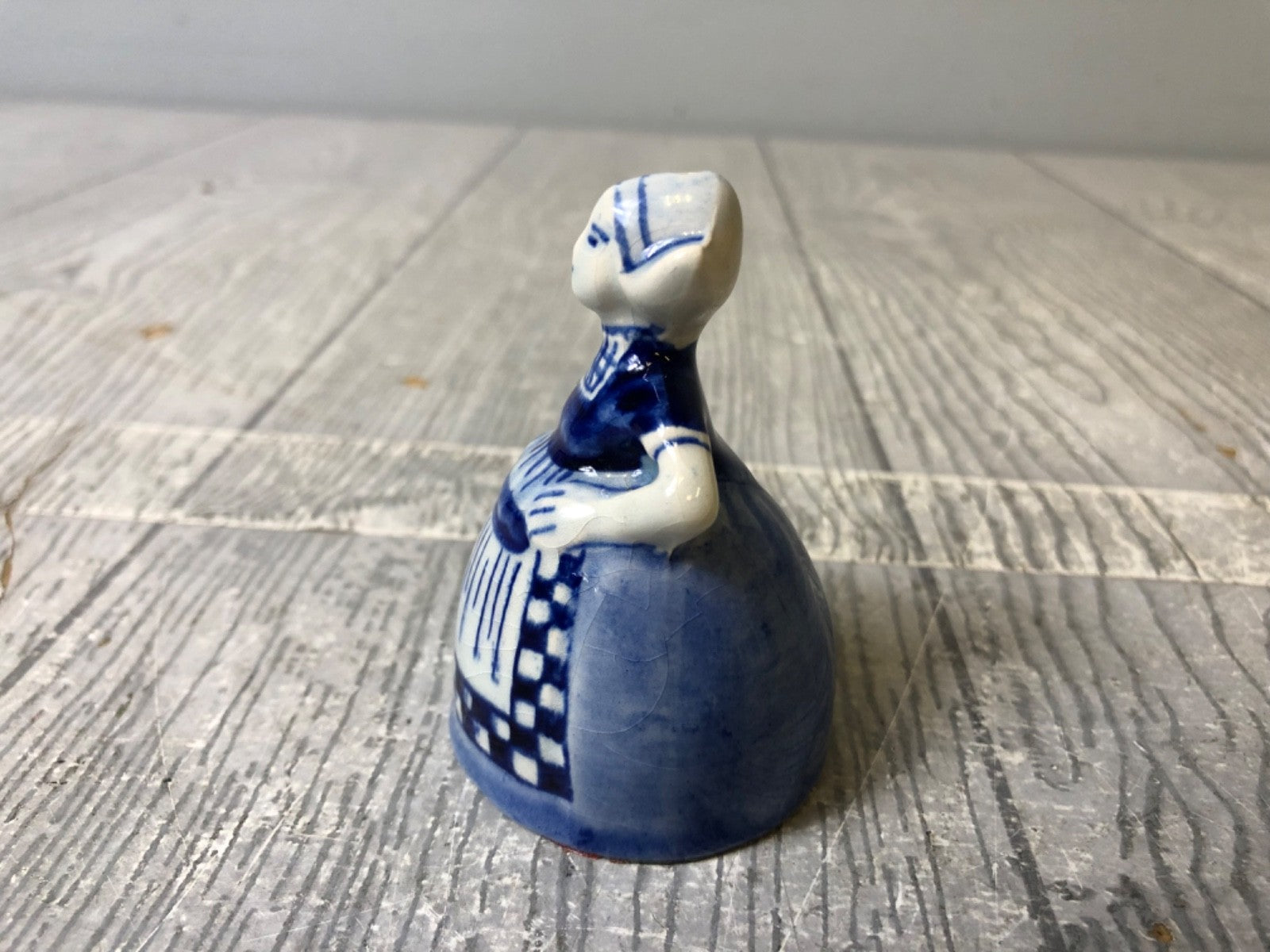 Vintage Delf Holland Ceramic Man and Woman Hand painted Salt and Pepper Shaker