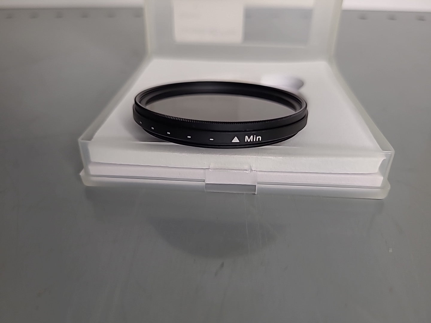 Unused MECO 52mm NDX Variable Camera Filter in Plastic Case